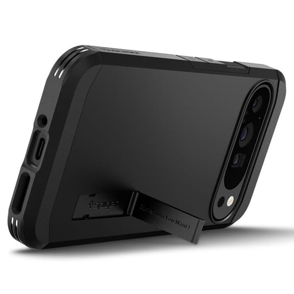 Coque för Google Pixel 9 Pro XL - Spigen Tough Armor - Svart
