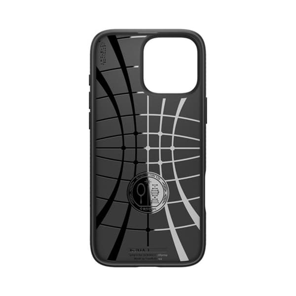 Spigen Liquid Air - Skal för iPhone 16 Pro (mattsvart)