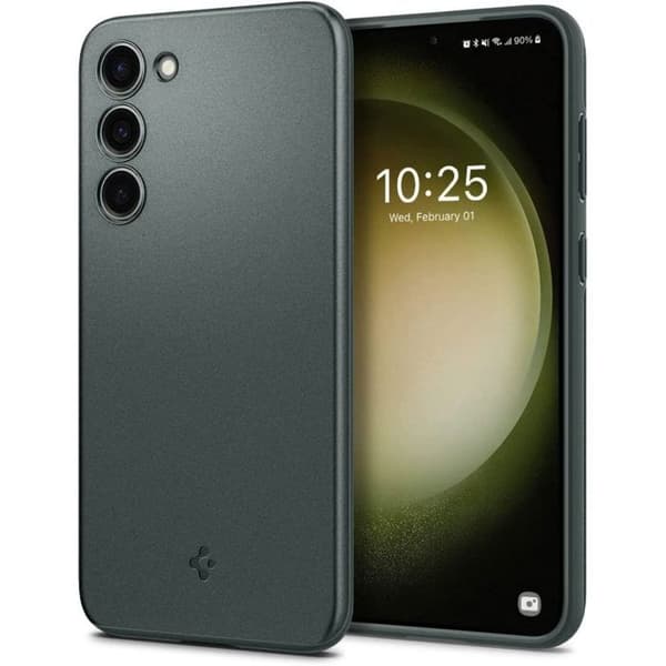 Skyddsboett - Spigen - iPhone 16 Pro - Thin Fit - Abyss Green - Halvstyv