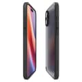 Miniatyrbild 3 av 6: Skyddsskal - Spigen - iPhone 16 - Semihård - Frost Black - Optimal skydd