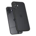 Miniatyrbild 6 av 6: Skyddsskal - Spigen - iPhone 16 - Semihård - Frost Black - Optimal skydd
