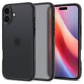 Miniatyrbild 1 av 6: Skyddsskal - Spigen - iPhone 16 - Semihård - Frost Black - Optimal skydd