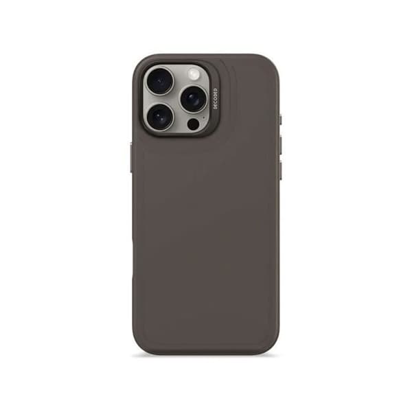 Coque - DECODED - iPhone 16 Pro Max - Antimicrobielle Silicone - Compatible MagSafe - Noir