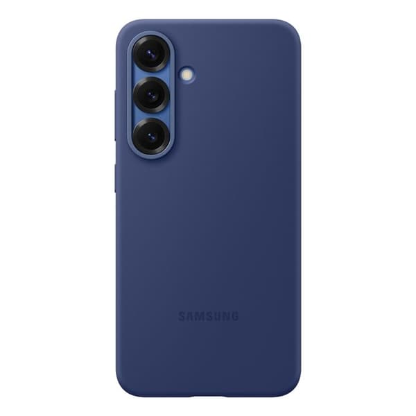 Skyddande skal - Samsung - Galaxy S25 - Silikon - Mörkblå - Soft Touch