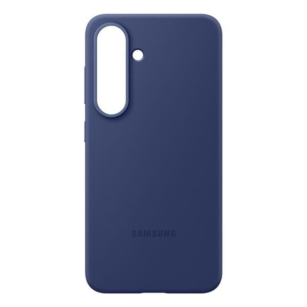 Skyddande skal - Samsung - Galaxy S25 - Silikon - Mörkblå - Soft Touch