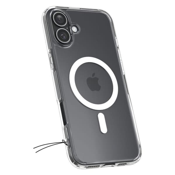 Skydds skal - Spigen - iPhone 16 Plus - Semi-rigid - MagSafe - Vit