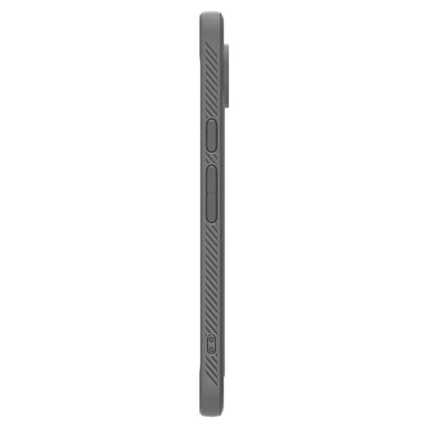 Skyddsskal - Spigen - Google Pixel 9 Pro XL - Grå Marmor - Semi-rigid - Rugged Armor