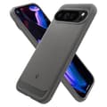 Miniatyrbild 2 av 6: Skyddsskal - Spigen - Google Pixel 9 Pro XL - Grå Marmor - Semi-rigid - Rugged Armor