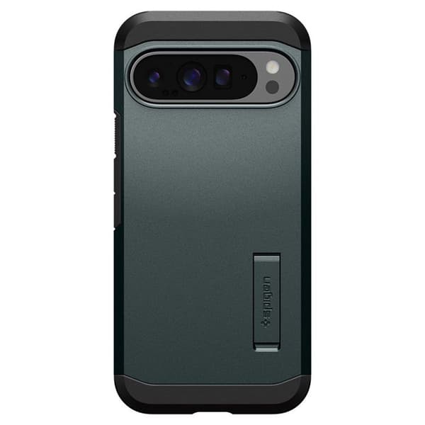 Coque för Google Pixel 9 Pro XL Tough Armor Spigen Abyss Green