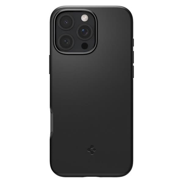Skyddsskal - Spigen - iPhone 16 Pro Max - Svart - Semi-stivt - Elegant