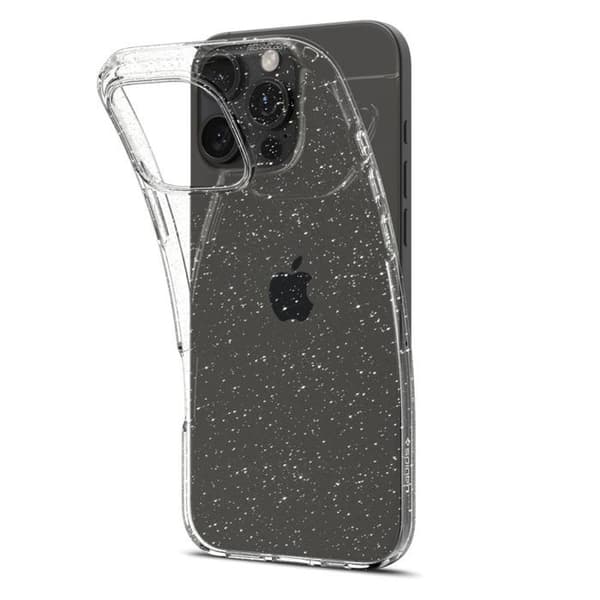 Skyddskal - Spigen - iPhone 16 Pro - Crystal Quartz - Semi-rigid - Glitter