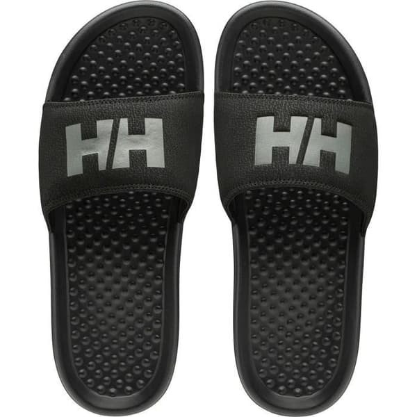 Claquettes - Helly Hansen - svart/gunmetal - Storlek 45 - Vadderad - Syntetisk