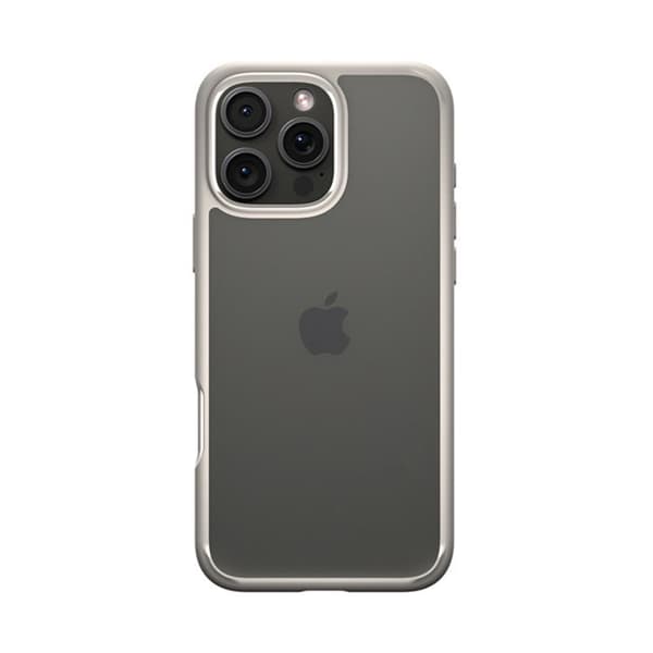 Skyddshölje - Spigen - iPhone 16 Pro Max - Halvstyv - Natural Titanium - Elegant