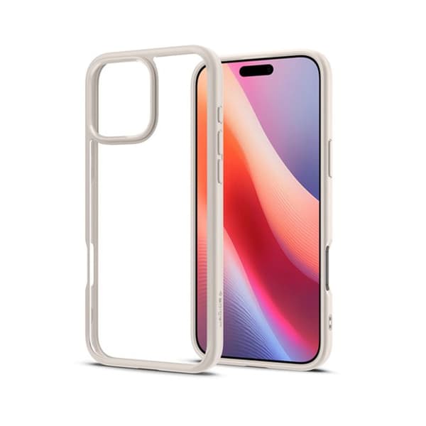 Skyddshölje - Spigen - iPhone 16 Pro Max - Halvstyv - Natural Titanium - Elegant