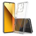 Miniatyrbild 1 av 4: Skyddsfodral - Crong - Crystal Shield Cover - Transparent - Xiaomi Redmi Note 13 4G - Stötsäker