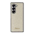 Miniatyrbild 2 av 6: Samsung Galaxy Z Fold6 Fodral - Guess Glitter Script (GUHCZFD6HGGSHD) - Guld