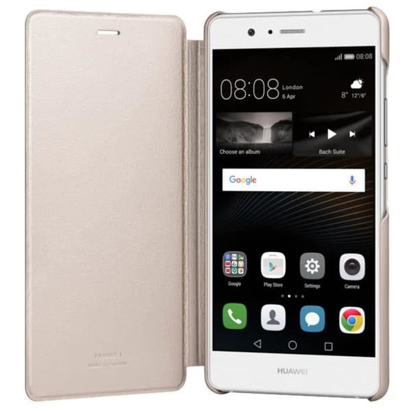 Skal - Huawei - P9 Lite - Ultratunt - Eco-läder - Original fullt skydd