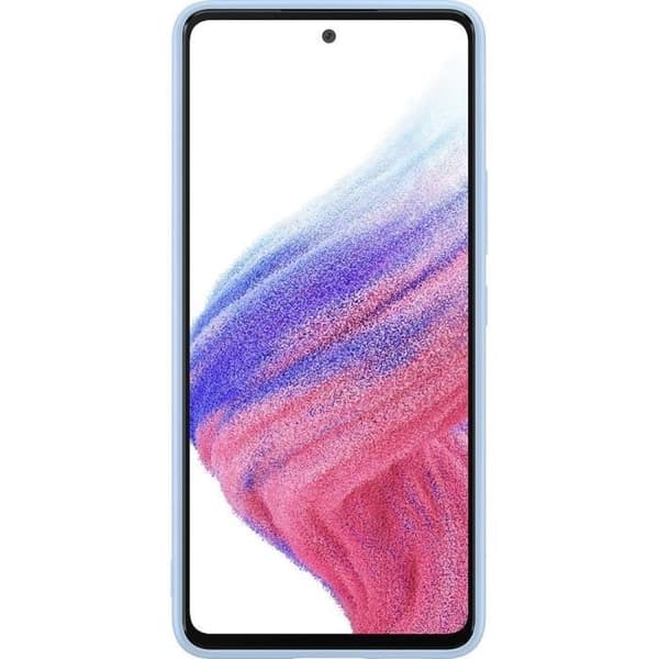 Fodral - Samsung - G A53 5G - Silikon - Arctic Blue - Mjuk