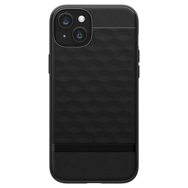 Coque pour iPhone 15 - Spigen Caseology Caseology Parallax MagSafe - Svart Matt