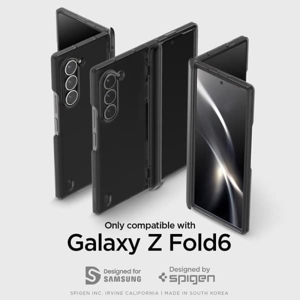 Coque - Spigen - Ultra Hybrid Pro - Kompatibel med Samsung Galaxy Z Fold 6 - Frostgrå - Air Cushion