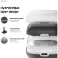Miniatyrbild 3 av 4: Skyddshölje - elago - Liquid Hybrid - Kompatibel med AirPods 4 - Stöttålig - Svart