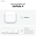 Miniatyrbild 2 av 4: Skyddshölje - elago - Liquid Hybrid - Kompatibel med AirPods 4 - Stöttålig - Svart