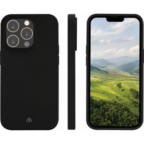 Coque för iPhone 14 Pro Max Costa Rica - Certifierad GRS DBRAMANTE1928 Svart