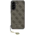 Miniatyrbild 2 av 6: Coque för Samsung Galaxy A36 5G (brun), kollektion Guess 4G Charms