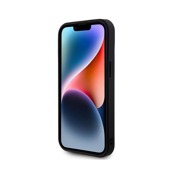 Telefonfodral - Gissa - iPhone 15 - Mässingsstrass - Hård - Rosa