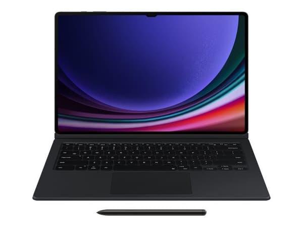 Tangentbordsetui - Samsung - Galaxy Tab S9 Ultra - Svart - Avtagbart tangentbord - Inbyggd touchpad