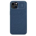 Miniatyrbild 1 av 4: Nillkin QIN CLOTH PRO CASE FÖR IPHONE 14 PLUS KAMERAHUS HOLTARDECKNING MED FLIP BLÅ