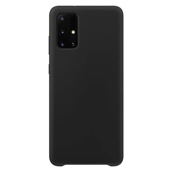 Smartphone Hurtel Silikonfodral Mjuk Silikon Hölje för Samsung Galaxy A72 4G Svart