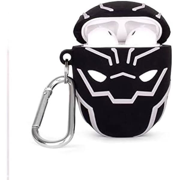 Coque 3D AirPods - TUMME UPP - Spiderman - Mjuk silikon - Flerfärgad - Optimal skydd