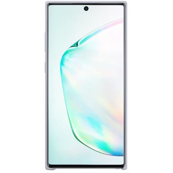 Silikonfodral Silver Note10 +