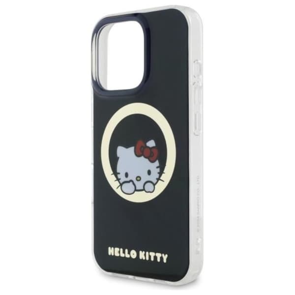 Coque för iPhone 16 Pro Max - Hello Kitty Hardcase IML Sweet Kitty MagSafe (HKHMP16XHSHSWKK) - Svart