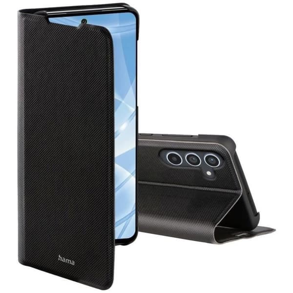 Plånboksfodral - HAMA - Samsung Galaxy A54 - Svart - Mjuk - Lock