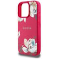 Miniatyrbild 6 av 6: Coque för iPhone 16 Pro Max - Guess Grained Flowers MagSafe (GUHMP16XPGNMPMPLMF) - Fuchsia