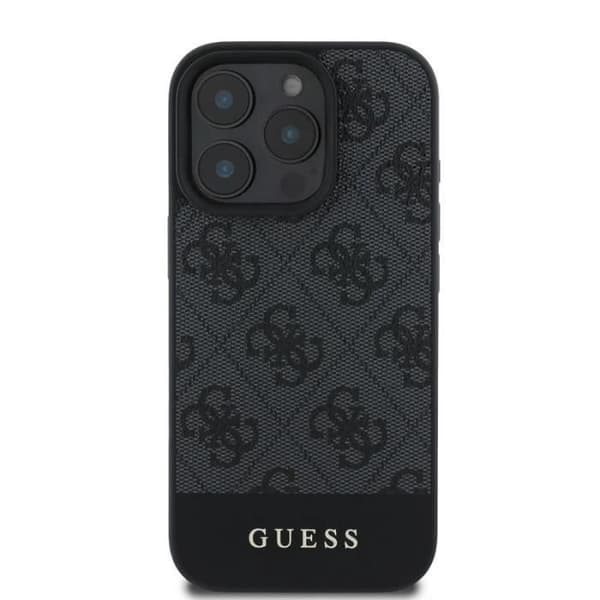 Coque - GUESS - GUHCP16XG4GLGR - iPhone 16 Pro Max - Syntetiskt läder - Överlägsen skydd
