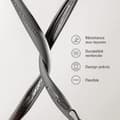 Miniatyrbild 4 av 4: RhinoShield Bumper Case Kompatibel med iPhone 13 Mini CrashGuard NX - Anpassningsbar Tunn Skydd - Svart