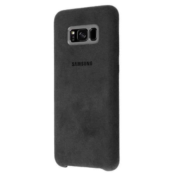 Samsung Shell i Alcantara S8 + Grå