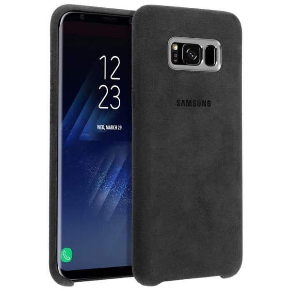 Samsung Shell i Alcantara S8 + Grå