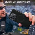 Miniatyrbild 4 av 6: Coque för iPhone 16 Pro - ESR Cyber Armor Kickstand - Svart