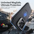 Miniatyrbild 5 av 6: Coque för iPhone 16 Pro - ESR Cyber Armor Kickstand - Svart