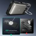 Miniatyrbild 2 av 6: Coque för iPhone 16 Pro - ESR Cyber Armor Kickstand - Svart