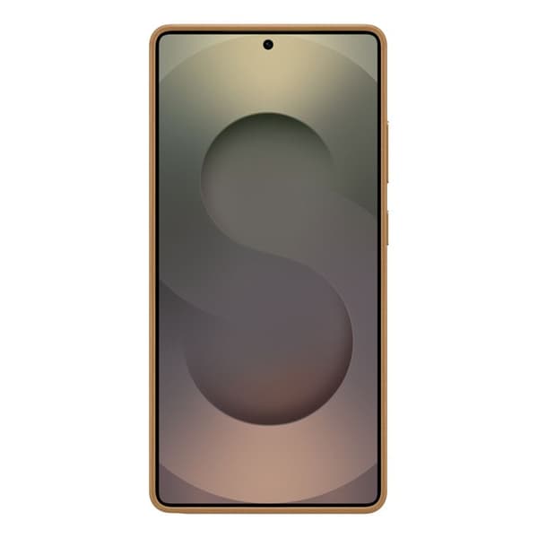 Coque för Samsung Galaxy S25 Ultra Äkta Läder Kindsuit Samsung Guld