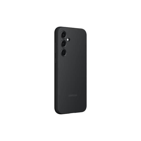 Mobiltelefonfodral och etui Samsung Silikonfodral för Galaxy A35 5G Svart