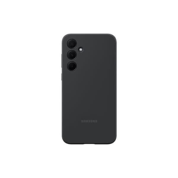 Mobiltelefonfodral och etui Samsung Silikonfodral för Galaxy A35 5G Svart