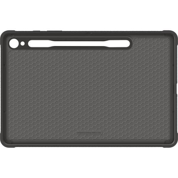 Förstärkt bakskydd - Samsung - Galaxy Tab S9 - Svart - Militär motståndskraft - Ställfunktion