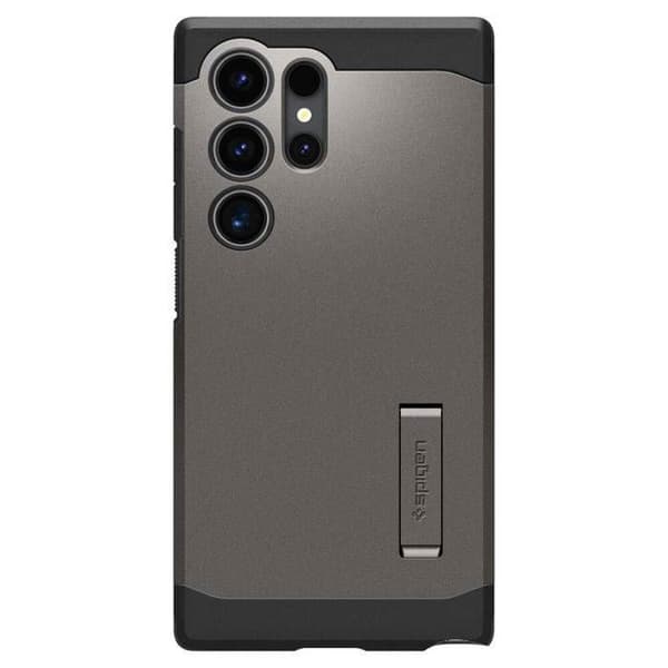 Fodral till Samsung galaxy S24 Ultra - Spigen Tough Armor - Gunmetal