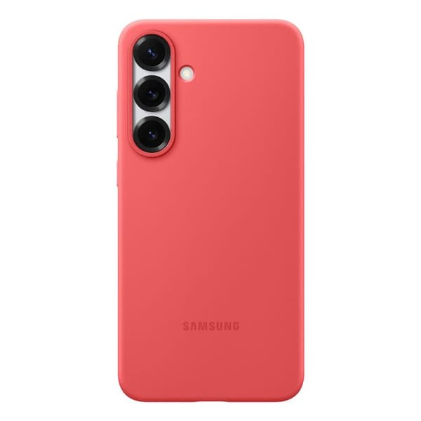 Skyddsskal - Samsung - Galaxy S25 Plus - Mjuk Silikon - Röd - Motståndskraftigt skydd